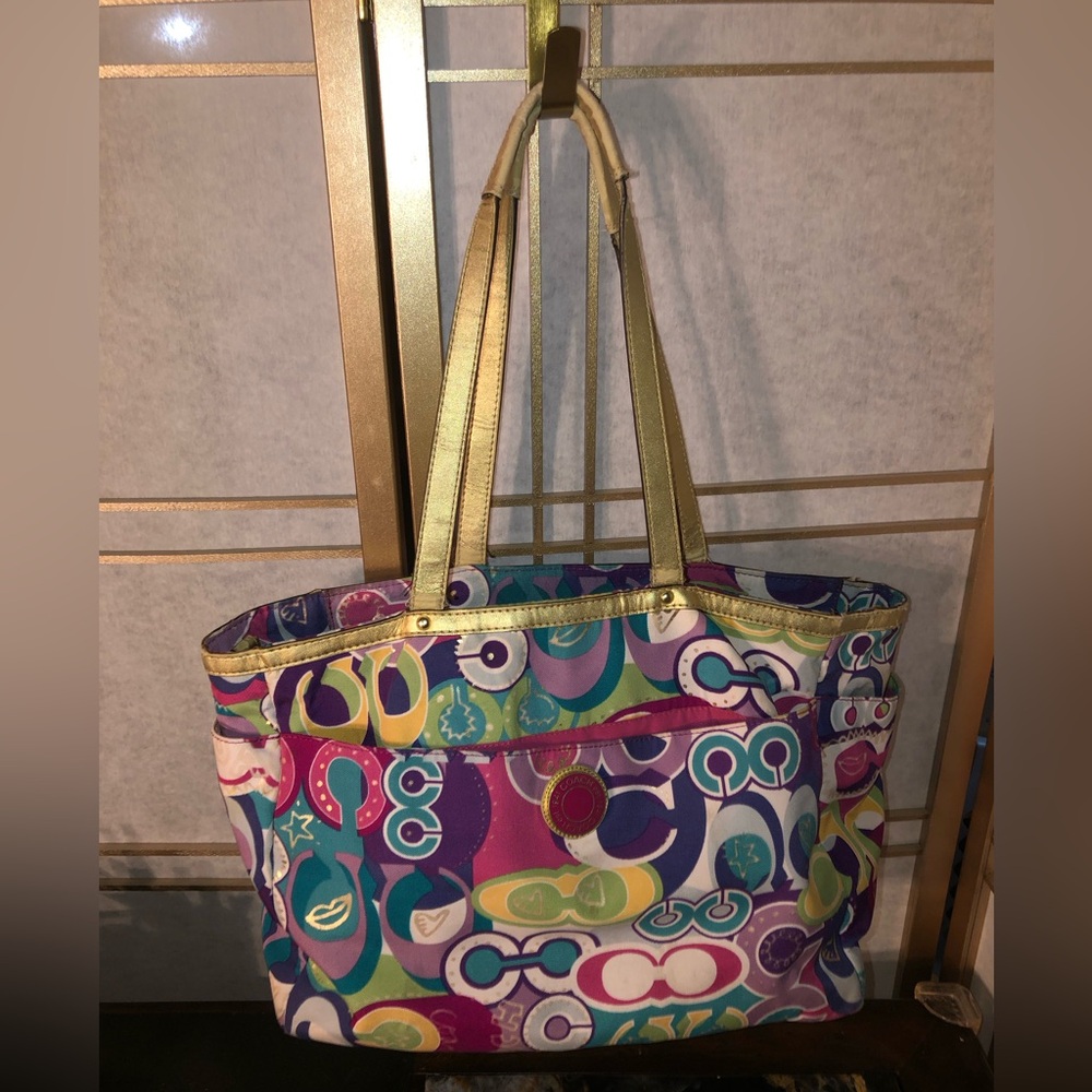 Coach Poppy Diaper Bag